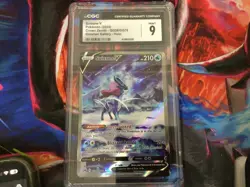 Pokemon Suicune V GG38/GG70 Crown Zenith Galarian Gallery Ultra Rare CGC 9 Holo - Image 1