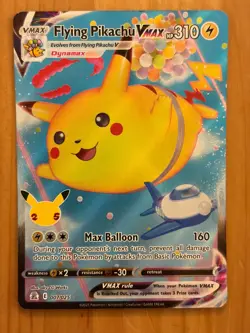 Flying Pikachu VMAX 007/025 Holo MP - Celebrations 2021 - Pokemon TCG - Image 1