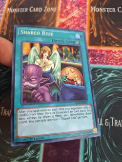 Yugioh Shared Ride MP14-EN231 Secret Rare 1st Edition Near Mint - Image 2