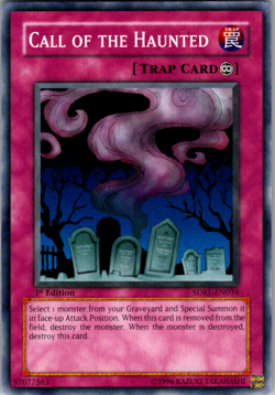 Call of the Haunted - SDRL-EN034 - Common - 1st Edition LP YuGiOh! Starter Deck - Image 1