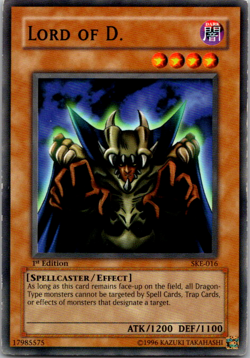 Yu-Gi-Oh! Lord of D. SKE-016 1st Editions - Image 1
