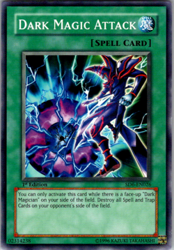 Dark Magic Attack 1st Edition Sd6-en026 Yu Gi Oh - Image 1