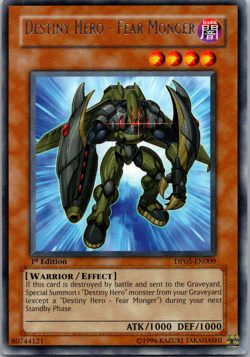 Destiny Hero - Fear Monger DP05-EN009 - Image 1