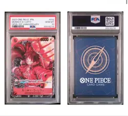 One Piece Card PSA10 Monkey D Luffy OP05 ST01-012 2023 Japanese - Image 1