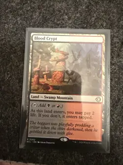 MTG Magic The Gathering TCG Blood Crypt Lorwyn Eclipsed Regular - Image 1