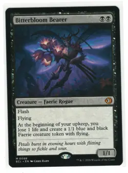 MTG Bitterbloom Bearer Lorwyn Eclipsed Magic The Gathering TCG - Image 1