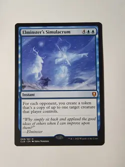 Elminster's Simulacrum Commander Legends: Battle for Baldur's Gate Regular - Image 1