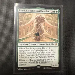 Bumi, Eclectic Earthbender Avatar The Last Airbender Eternal Legal Rare 248 TLE - Image 1