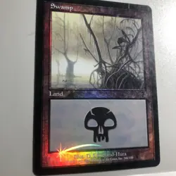 Swamp 346 - Foil 7th Edition Basic Land Mtg Tcg Vintage - Image 2