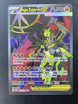 POKEMON TCG Perfect Order MEGA ZYGARDE EX IR Full Art Holo Card 104/088 - Image 2