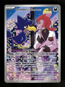 Carte Pokemon Cornebre de la Team Rocket 200/182 Rivalites Destinees Francais - Image 1