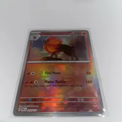 PYROAR POKEMON HOLO PRISMATIC EVOLUTION MASTERBALL VARIATION NM 16/131 - Image 1