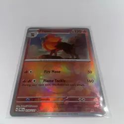 PYROAR POKEMON HOLO PRISMATIC EVOLUTION MASTERBALL VARIATION NM 16/131 - Image 5