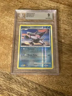 Pokemon TCG Palkia Platinum 37 Reverse Holo Rare Graded 9 BGS - Image 3