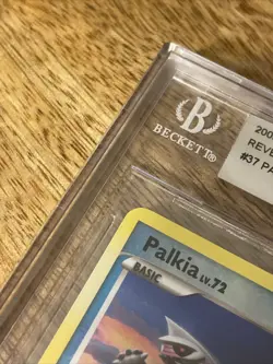 Pokemon TCG Palkia Platinum 37 Reverse Holo Rare Graded 9 BGS - Image 4