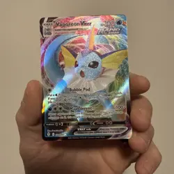 Vaporeon VMAX 030/203 SWSH07: Evolving Skies Holo Pokemon Rare - Image 4
