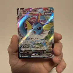 Vaporeon VMAX 030/203 SWSH07: Evolving Skies Holo Pokemon Rare - Image 5