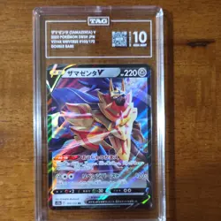 Pokemon Zamazenta V Double Rare Holo 103/172 S12a Vstar Universe Japanese TAG 10 - Image 1