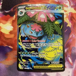 MEGA VENUSAUR EX - 155/132 - ULTRA RARE - MEGA EVOLUTION - POKEMON - - NM - Image 1