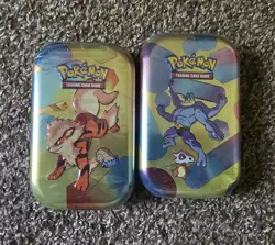 2 Tins Random Art 151 Mini Tins Scarlet & Violet Pokemon TCG *SEALED/NEW* - Image 1