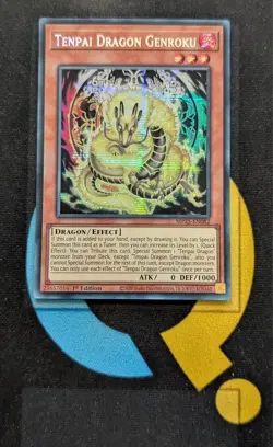 MP25-EN082 Tenpai Dragon Genroku Prismatic Secret Rare 1st Ed YuGiOh - Image 1