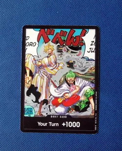 Zoro Sanji Don!! Card OP06 English - One Piece Wings of the Captain - Image 1