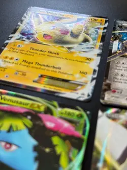 EX Lot Bundle Bulk Set 4x Ultra Rare XY Holo Pikachu Venusaur Promo Pokemon Card - Image 3