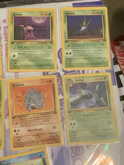 Pokemon TCG first edition Base card LOT of 12 1999 Near Mint-MINT 1st - Image 5