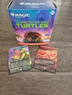 Pre-Release Pack Teenage Mutant Ninja Turtles TMT MTG And 1 Promo Card (Choice) - Image 1