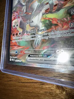 Reshiram EX 166/086 White Flare Holo Card Freshly Pulled NM Condition - Image 2