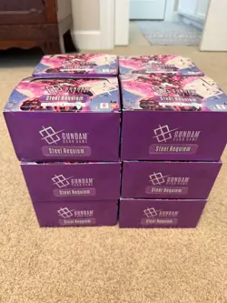 Gundam GD03 Steel Requiem Bulk C/U/Resource Cards ~3,000 Cards - Image 2