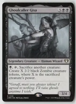 Ghoulcaller Gisa Commander Masters (161) Normal - MTG - Image 1