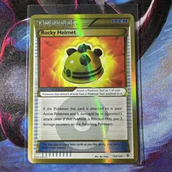 Rocky Helmet Boundaries Crossed 153/149 Holo Secret Rare Pokemon TCG NM- - Image 1