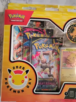 Pokemon Day 2026 Collection 30th Anniversary Pikachu Promo Sealed - Image 3