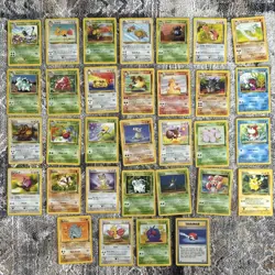Pokemon TCG Jungle 1999 Uncommon and Common Set NM-LP - Image 1