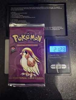 Pokemon TCG Heavy Base Set 2 Booster Pack Factory Sealed 21.23g - Image 1