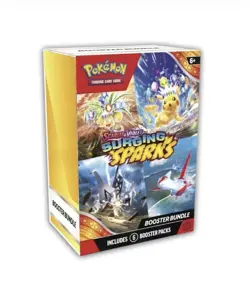 Pokemon TCG Scarlet & Violet Surging Sparks Bundle Box with 6 Booster Packs - Image 1