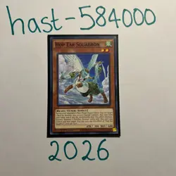 YuGiOh TCG - Hop Ear Squadron MP20 EN164 - Common - 1st Ed - NM - Image 1