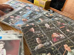 Large Collection of Star Trek CCG Cards With Binder Etc 600+ Cards Mixed Sets - Image 5