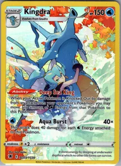 Kingdra TG03/TG30 SWSH10: Astral Radiance Trainer Gallery - Pokemon Card - NM - Image 1