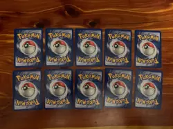 10 VINTAGE Pokemon Cards from Classic WOTC Sets!! - Image 2