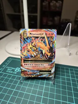 Pokemon TCG XY Evolutions 2016 M Charizard EX Holo Card 13/108 MP - Image 1