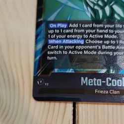 Bandai Meta-Cooler FB07-093 Dragon Ball Super Card Game SR Holo Battle 25000 HP - Image 5