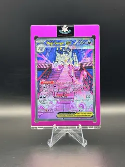 Fan Made Custom Display Card Haunted Mansion Final Boss Mega Gengar ex Nontcg - Image 1