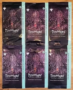 6x Duskmourn: House of Horror Collector Sample Pack - Magic The Gathering - MTG - Image 1