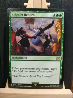 A Realm Reborn - Final Fantasy - Rare - NM (see pics) MTG - Image 1