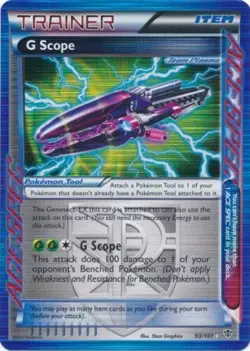 Pokemon - G Scope - 93/101 - Holo Rare - Plasma Blast - LP - Image 1