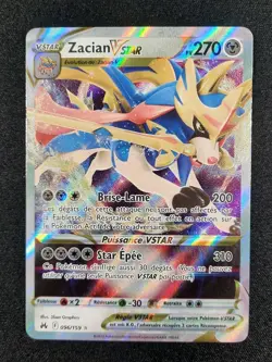 Carte Pokemon : Zacian Vstar Ultra Rare 2023 Zenith Supreme 096/159 NM 🇲🇫 - Image 1