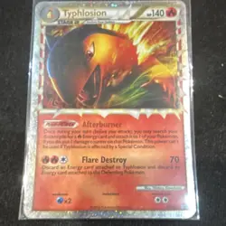 Pokemon Typhlosion Prime Promo Holo HGSS09 HGSS Stage 2 140 HP English TCG - Image 1