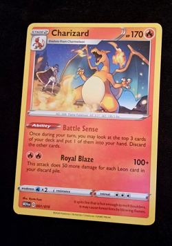 RARE Charizard 001/015 - OFFICIAL 2025 McDonald’s Pokemon Promo - Mint - Image 1